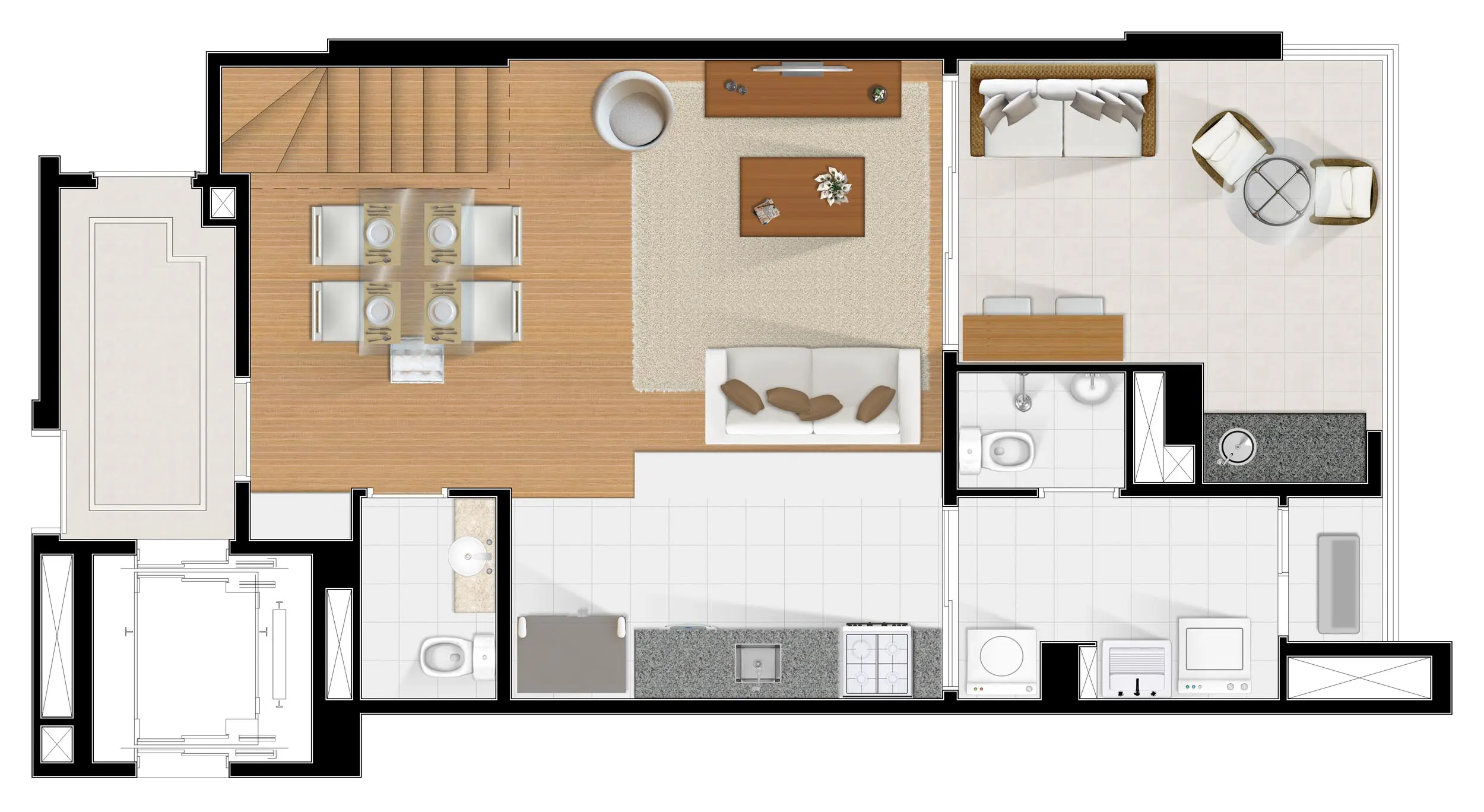 Duplex Piso Inferior